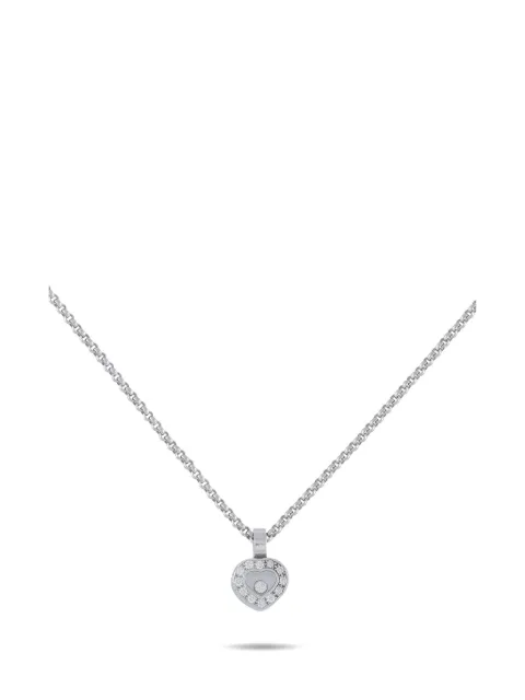 Chopard Pre-Owned Happy Diamonds heart necklace