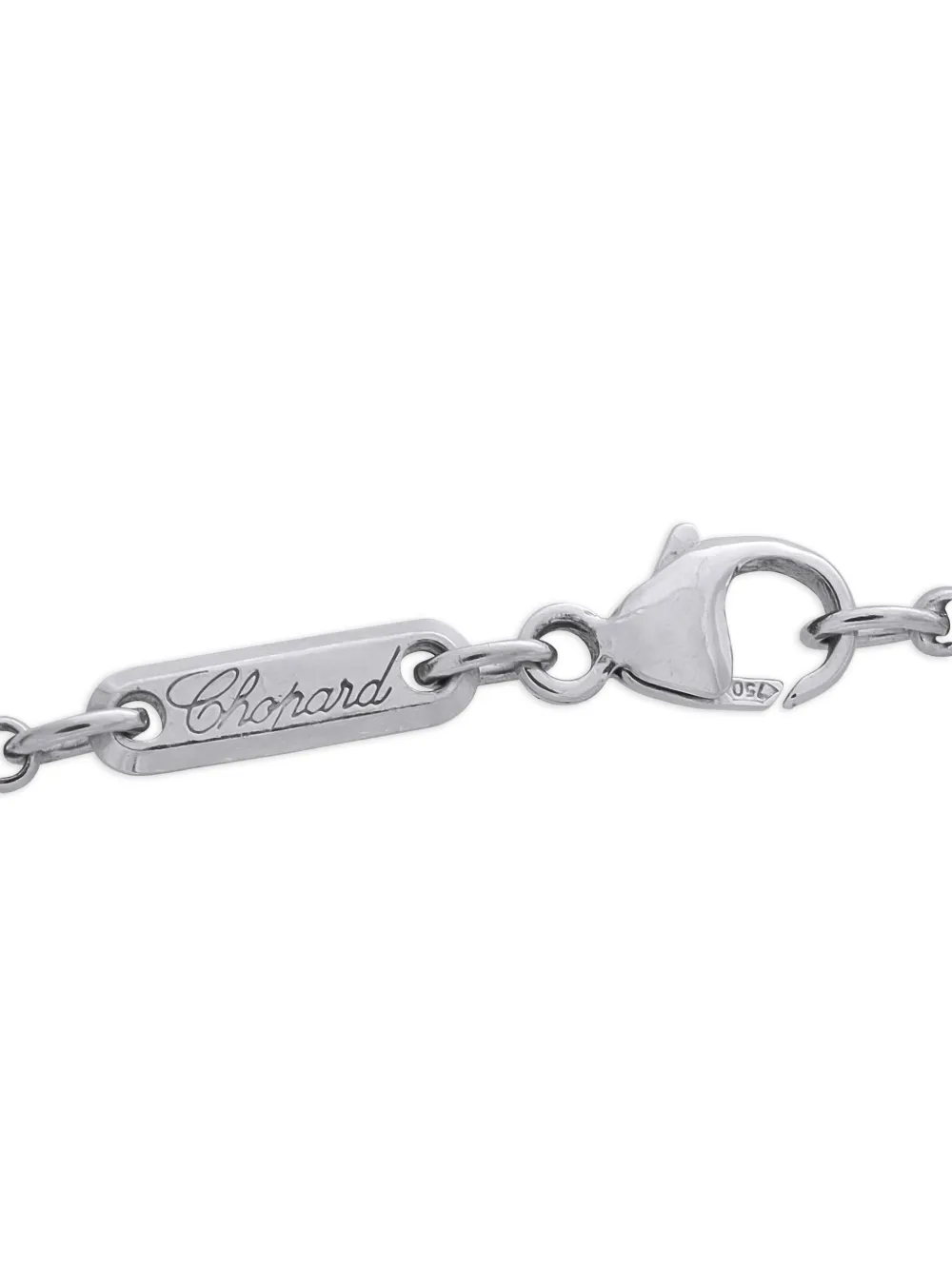  Chopard Pre-owned Collar Happy Diamonds - Plateado 
