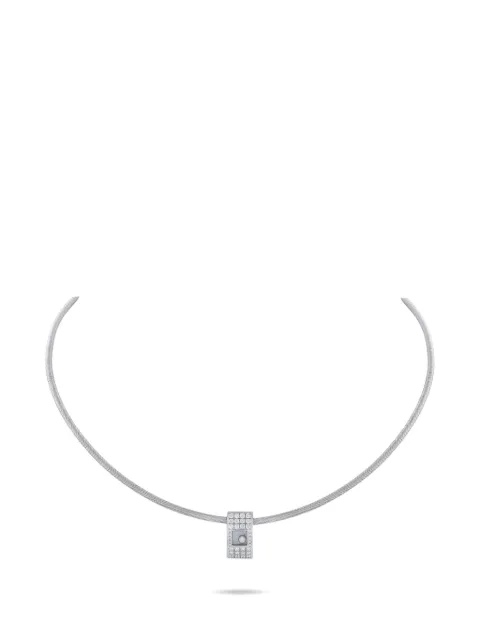 Chopard Pre-Owned Happy Diamonds diamond necklace