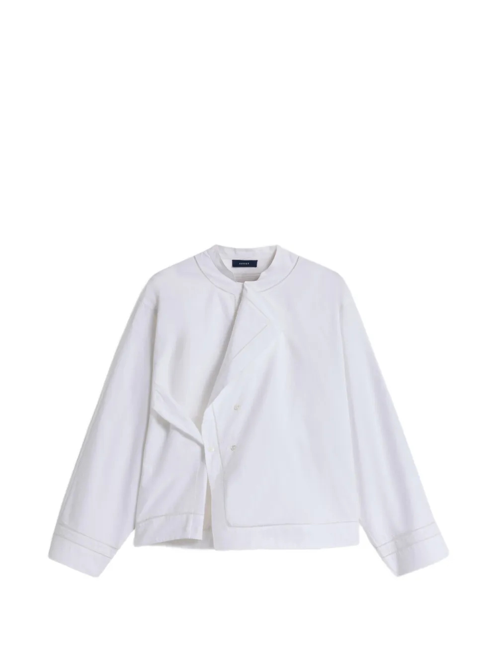 Soeur Lorraine asymmetric-fastening shirt