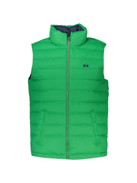 La Martina logo-embroidered gilet