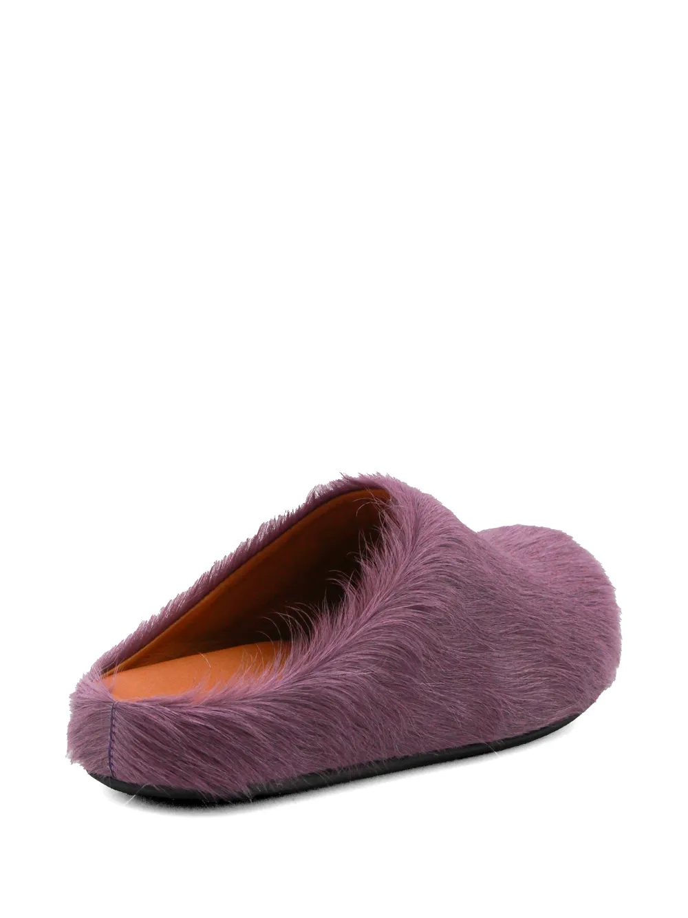 Marni calf-hair mules Paars