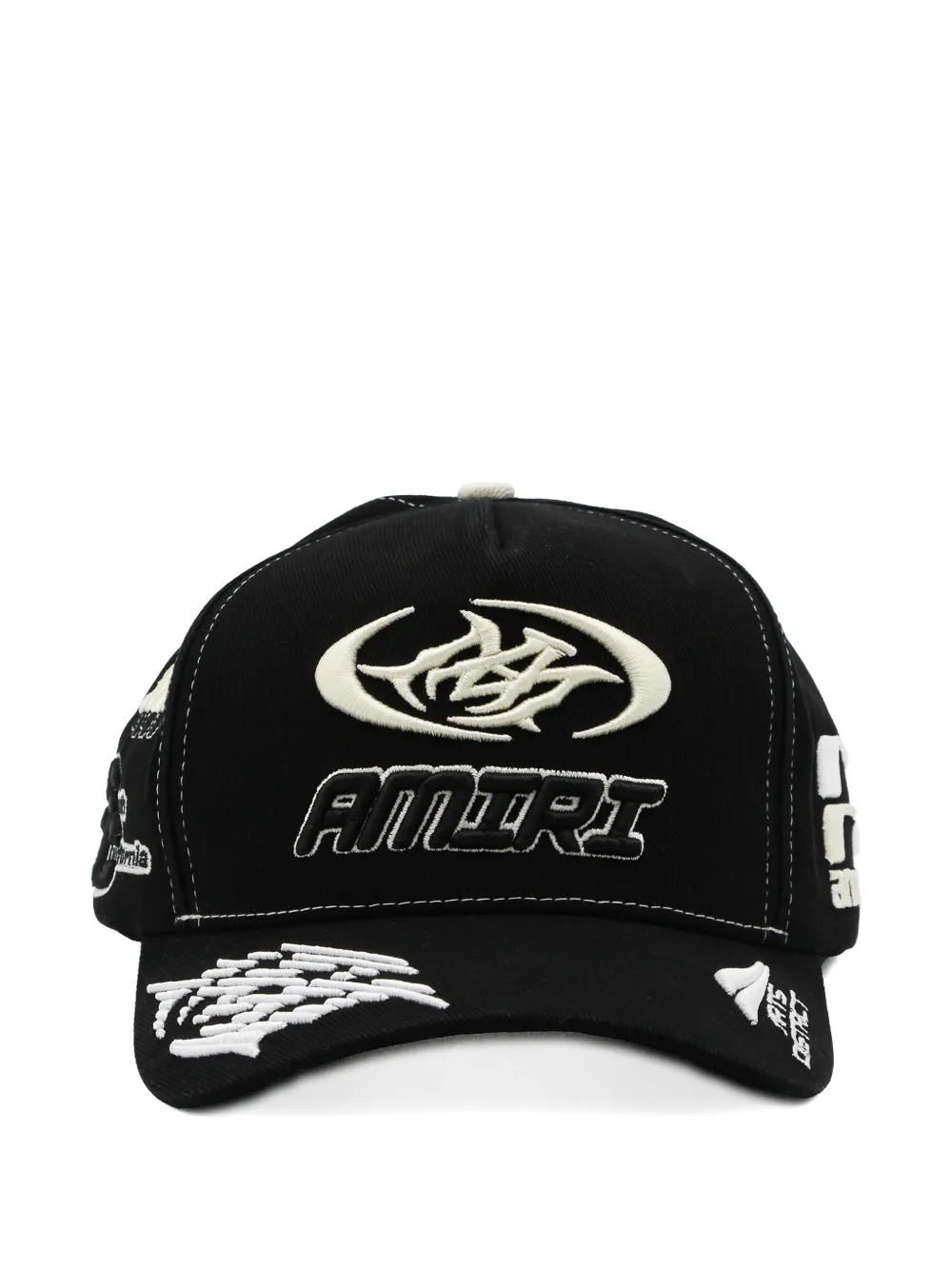 AMIRI logo-embroidered baseball cap - Nero
