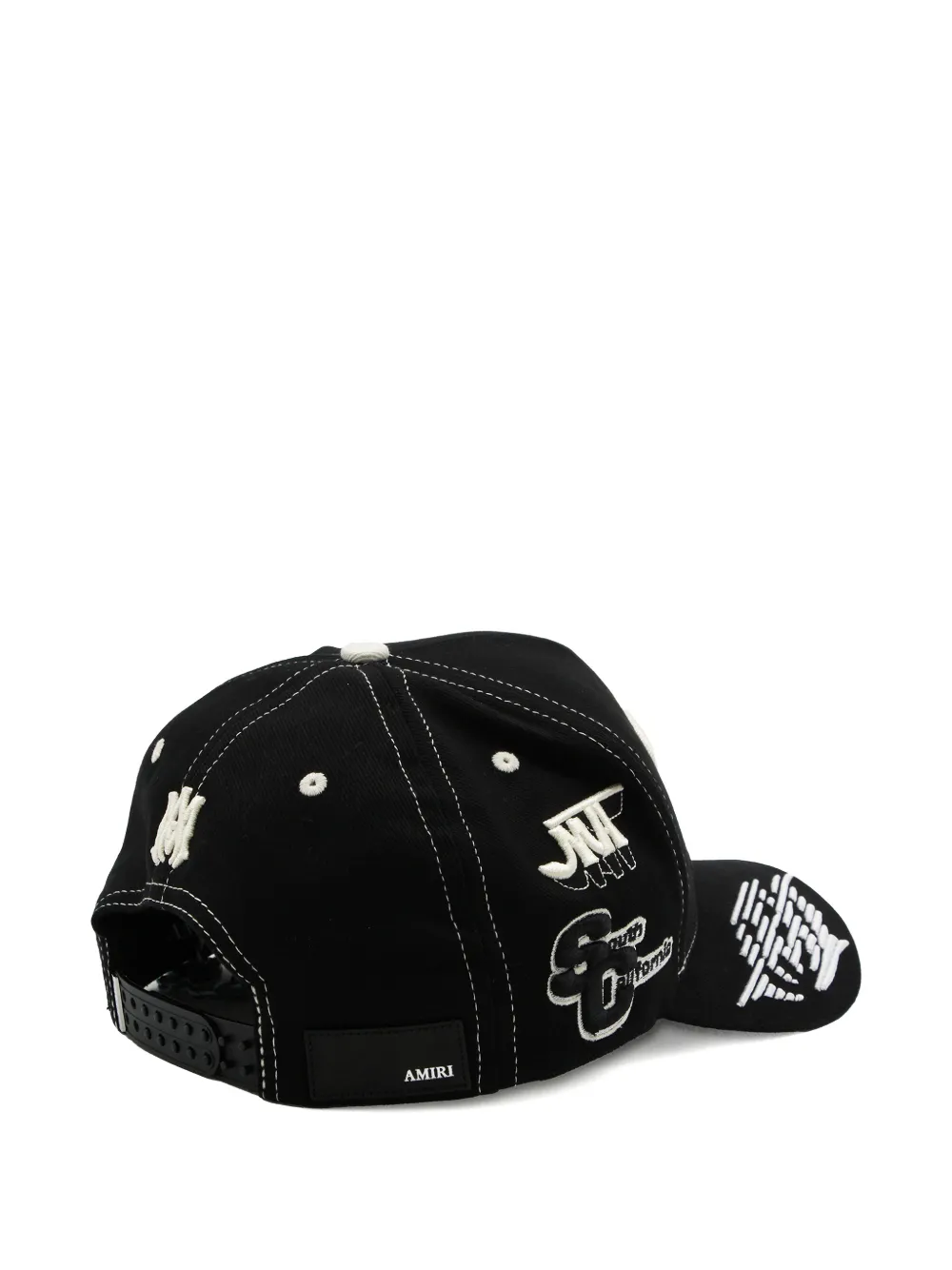 AMIRI logo-embroidered Baseball Cap | Black | FARFETCH