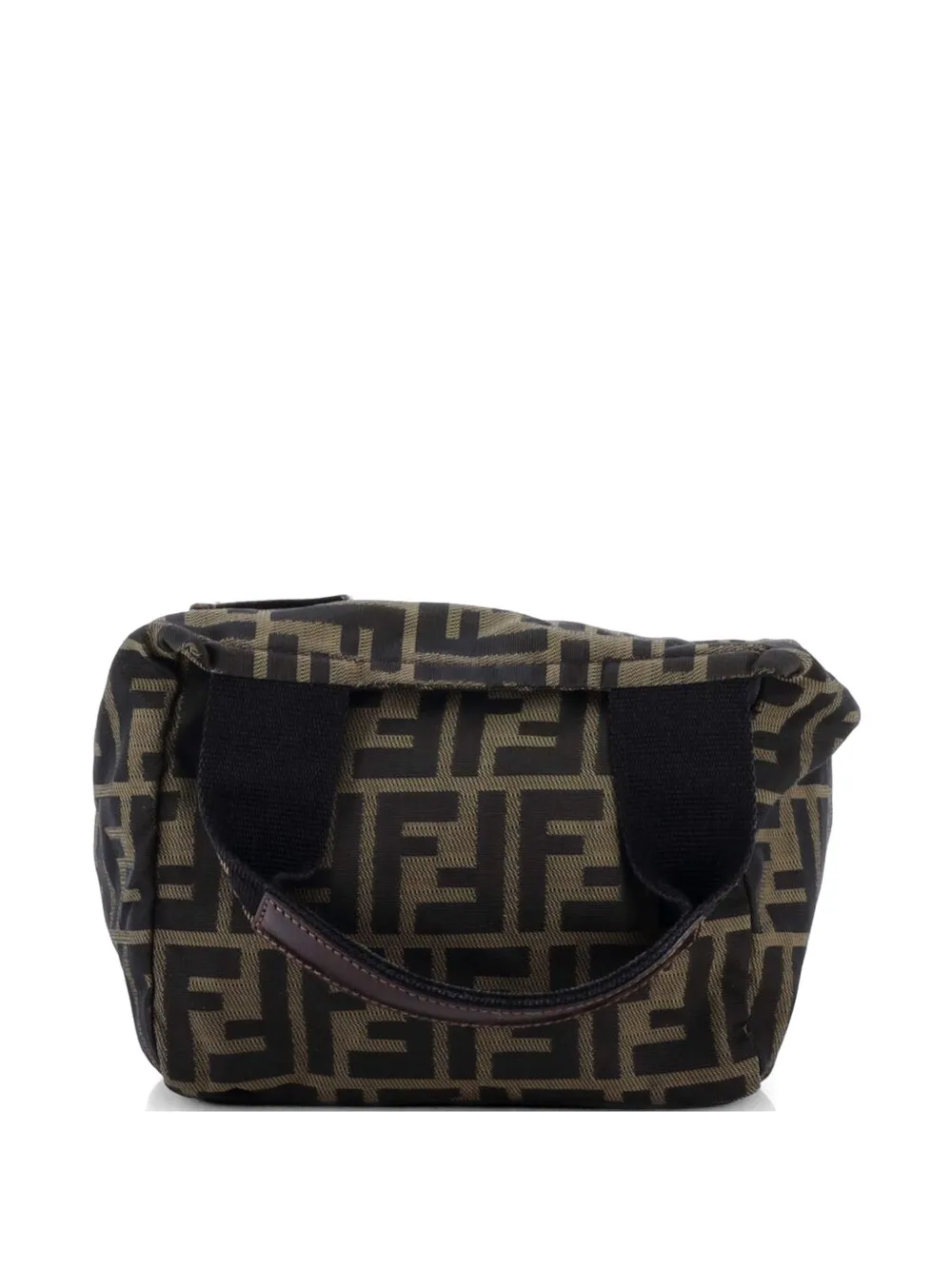 Fendi Pre-Owned Vintage 1925 Cosmetic Zucca Canvas Mini tote bag - Marrone