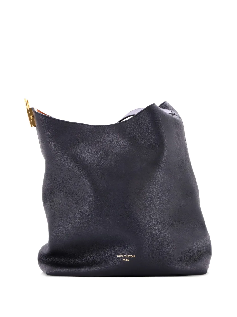 Louis Vuitton Pre-Owned Low Key Calfskin MM hobo bag - Nero