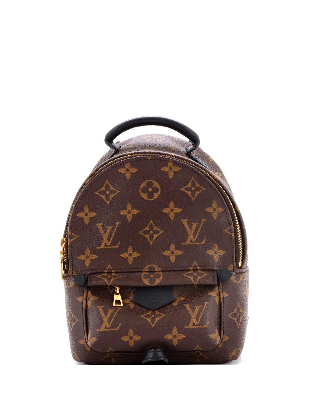 Louis Vuitton Pre-Owned Palm Springs Monogram Canvas Mini backpack - Marrone