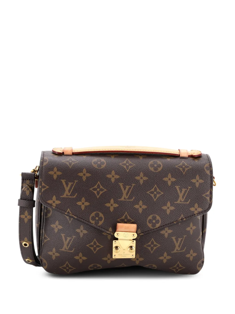 Louis Vuitton Pre-Owned Pochette Metis Monogram Canvas crossbody bag - Brown