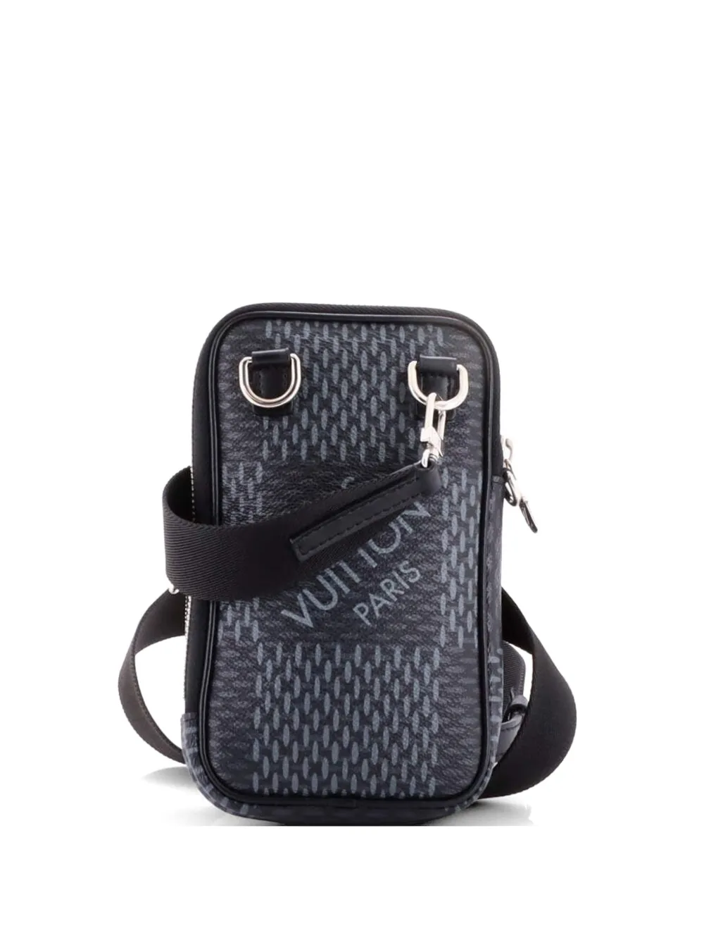Louis Vuitton Pre-Owned Modular Pouch Limited Edition Damier Graphite 3D crossbody bag - Nero