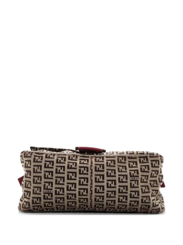 Fendi Pre-Owned マンマ フォーエバー バッグ ズッキーノ キャンバス 