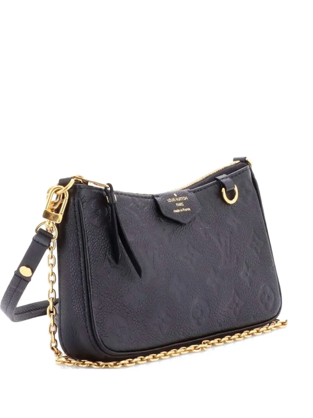 Louis Vuitton Pre-Owned Easy Pouch on Strap Monogram Empreinte Leather shoulder bag - Nero