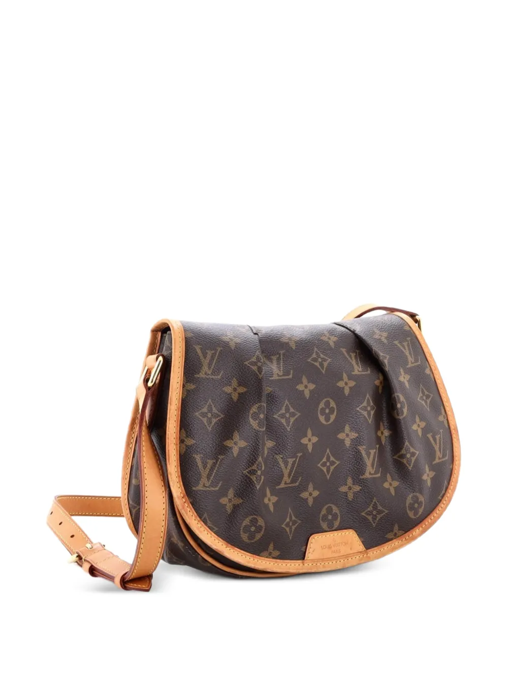 Louis Vuitton Pre-Owned Menilmontant Handbag Monogram Canvas PM shoulder bag - Brown