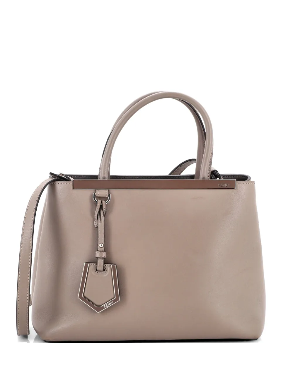 Fendi Pre-Owned 2Jours Bag Leather Petite satchel - Toni neutri