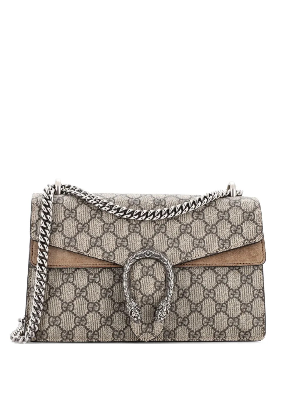 Gucci Pre-Owned Dionysus Bag GG Coated Canvas Medium shoulder bag - Nude