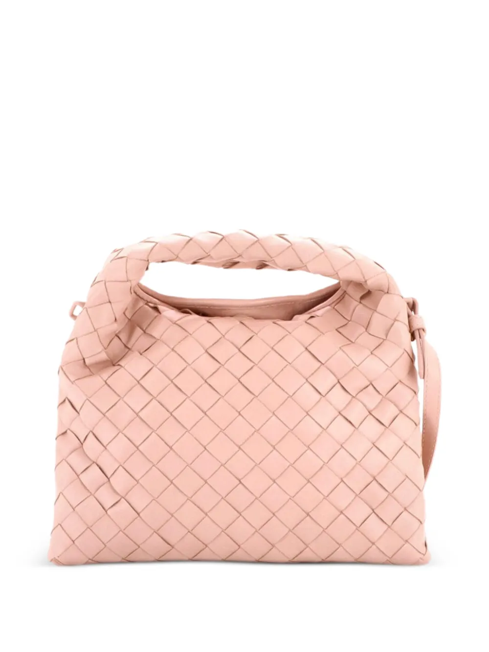 Bottega Veneta Pre-Owned Hop Top Handle Bag Intrecciato Nappa Mini satchel - Rosa