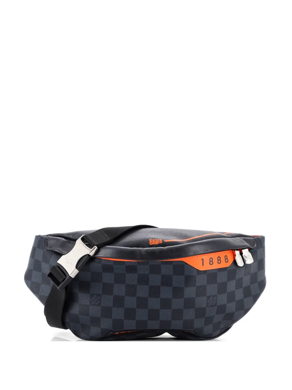 Louis Vuitton Pre-Owned Discovery Bumbag Limited Edition Damier Cobalt Race belt bag - Arancione