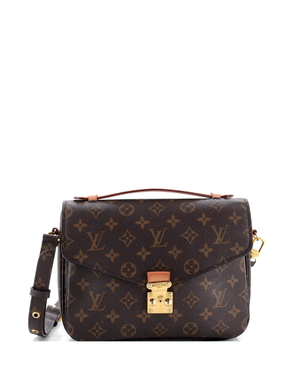 Louis Vuitton Pre-Owned Pochette Metis Monogram Canvas crossbody bag - Marrone