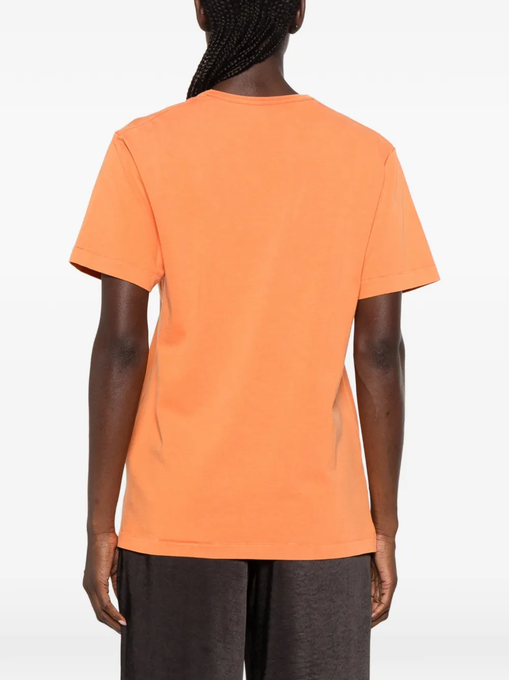 JW Anderson T-shirt met geborduurd anker Oranje