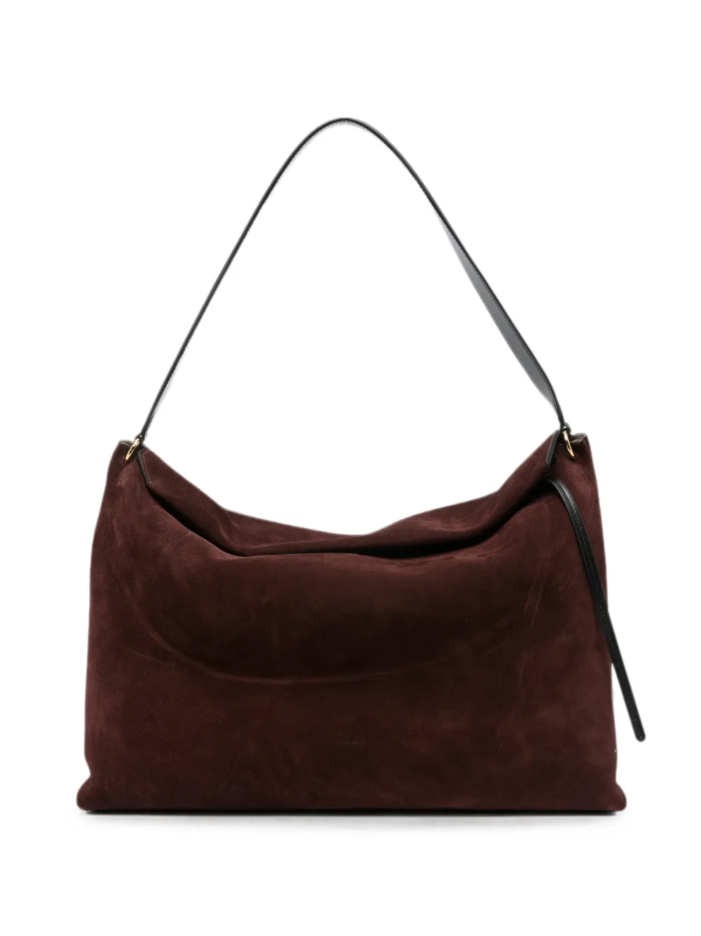 Wandler Penelope suede shoulder bag - Marrone