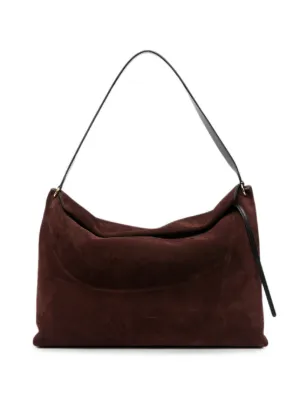 FRANCESCO BIASIA レザーショルダーバッグ | ブラウン | FARFETCH JP