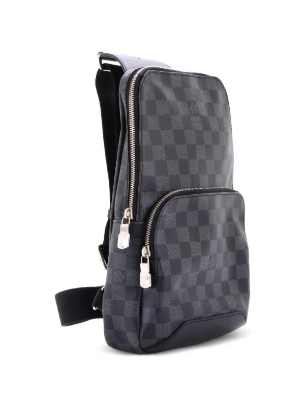 Louis Vuitton Pre-Owned アベニュー スリング バッグ ダミエ グラ