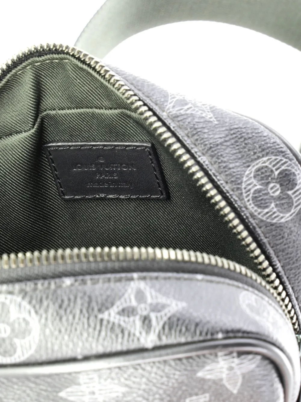 Louis Vuitton Pre-owned Danube Handbag Limited Edition Vivienne Monogram Eclipse PM Crossbody Bag in Black, view 5