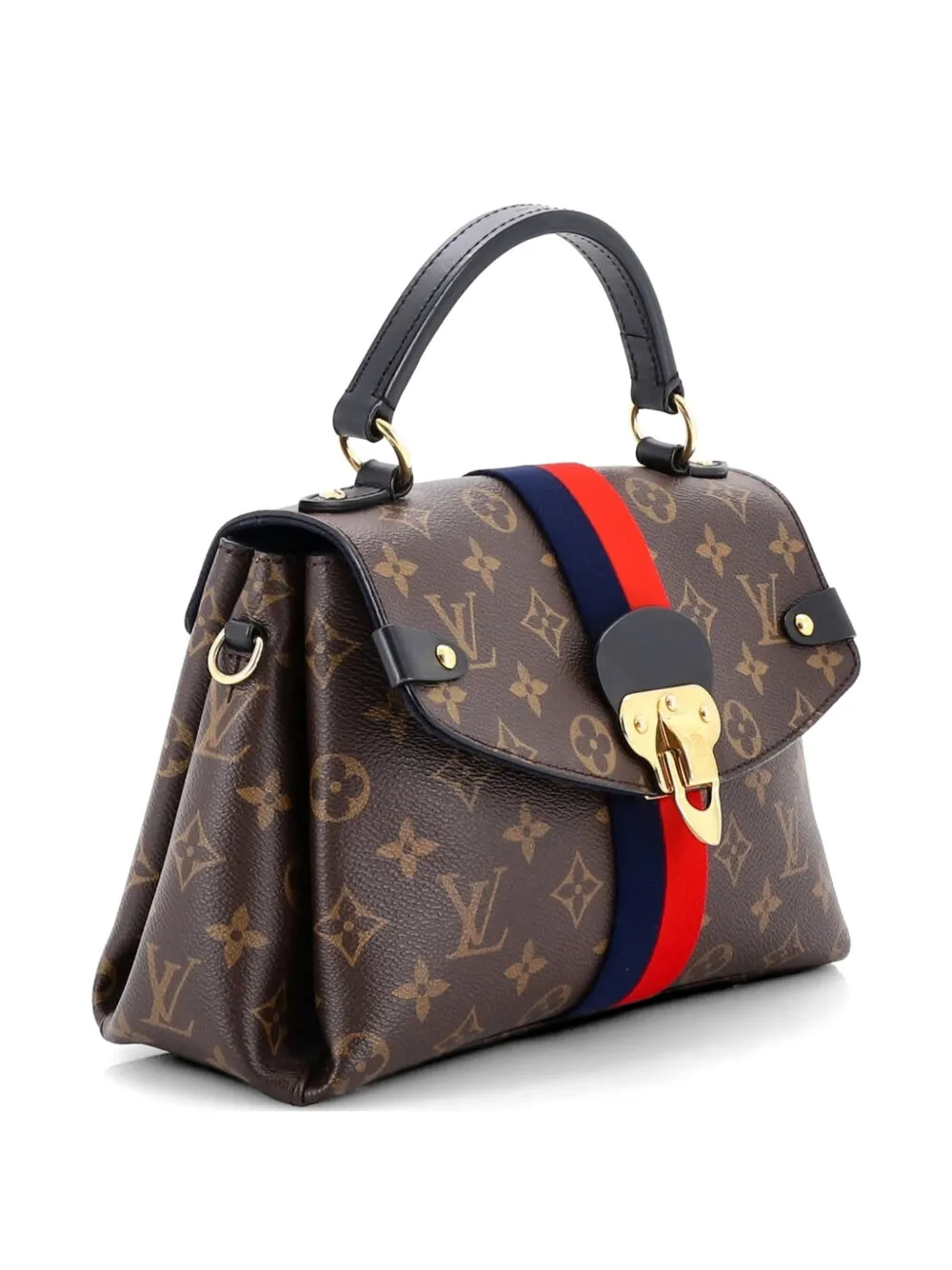 Louis Vuitton Pre-Owned Georges Handbag Monogram Canvas BB satchel - Braun