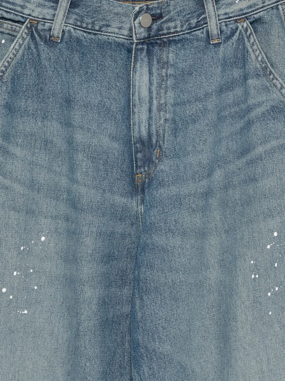 Carhartt WIP OG cargo jeans met knoopsluiting Blauw