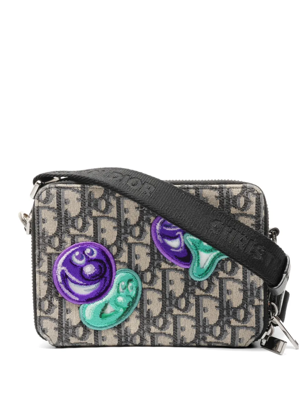 Christian Dior Pre-Owned 2021 Oblique Kenny Scharf bag - Nude