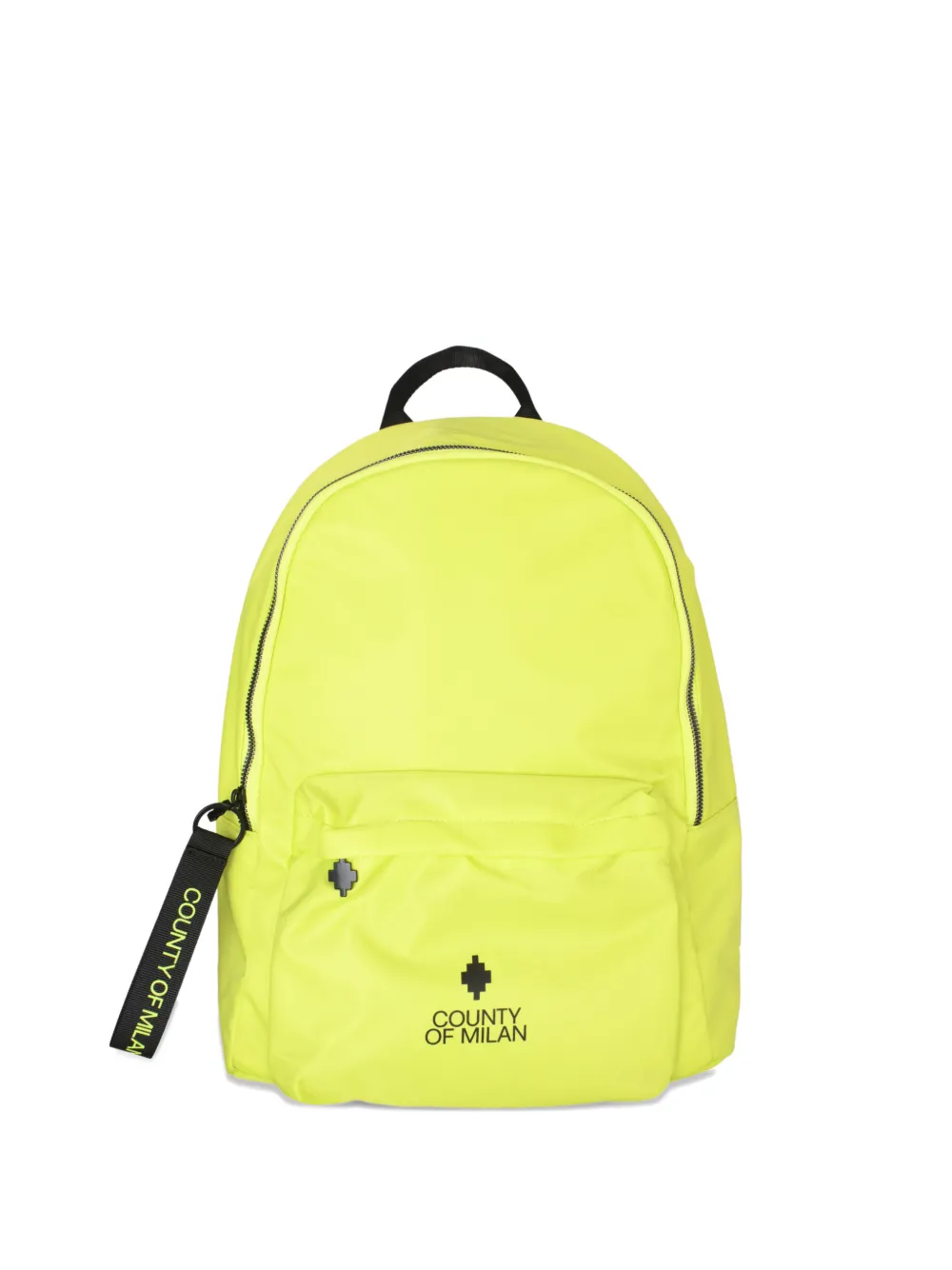 COUNTY OF MILAN logo-print zip-around backpack - Giallo