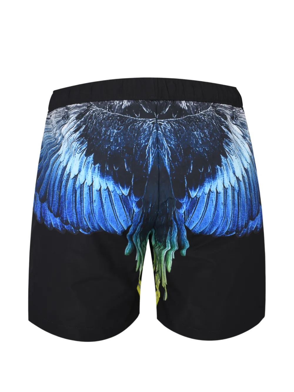 COUNTY OF MILAN Shorts met vleugelprint Zwart