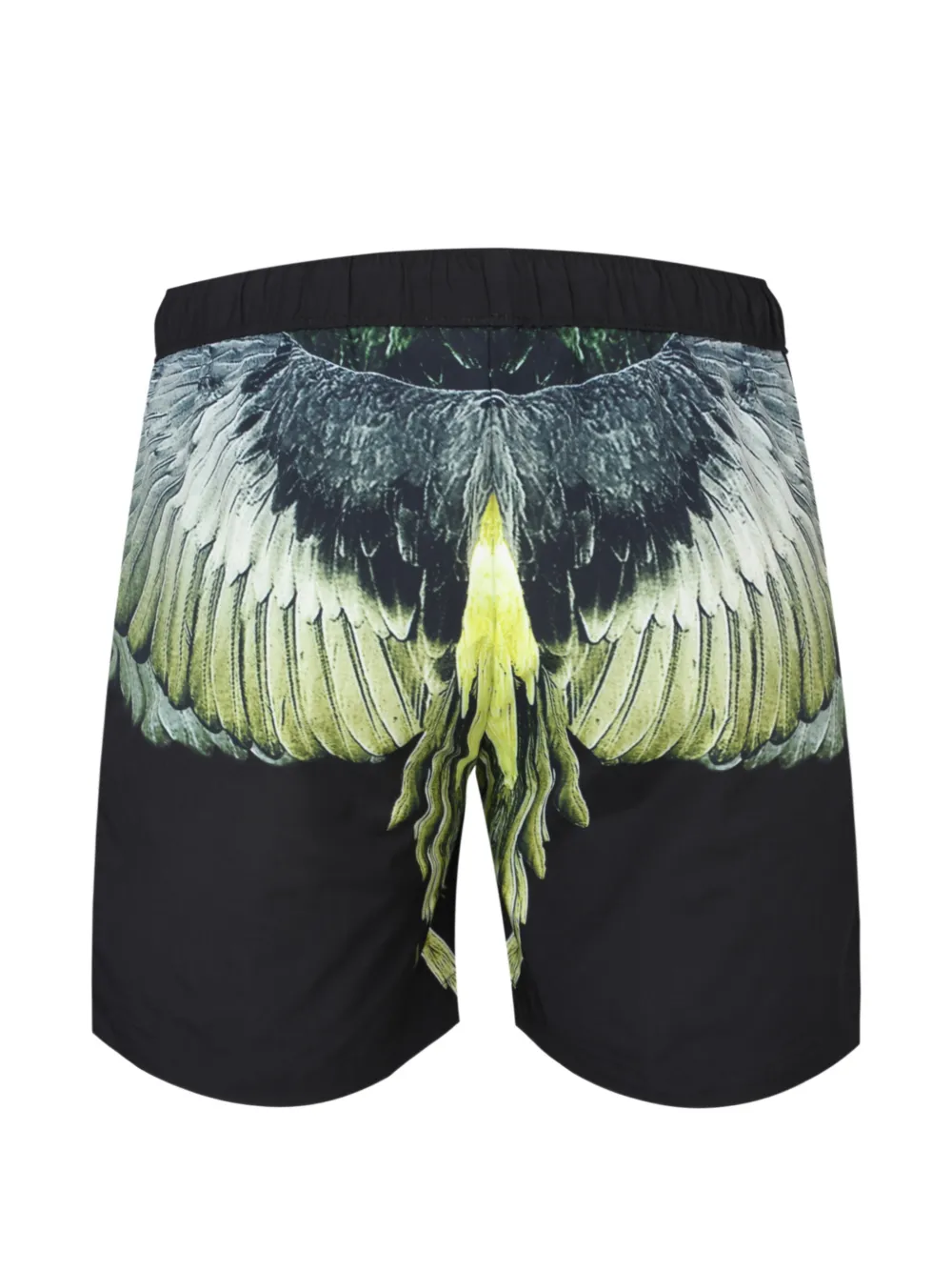 COUNTY OF MILAN Shorts met vleugelprint Zwart