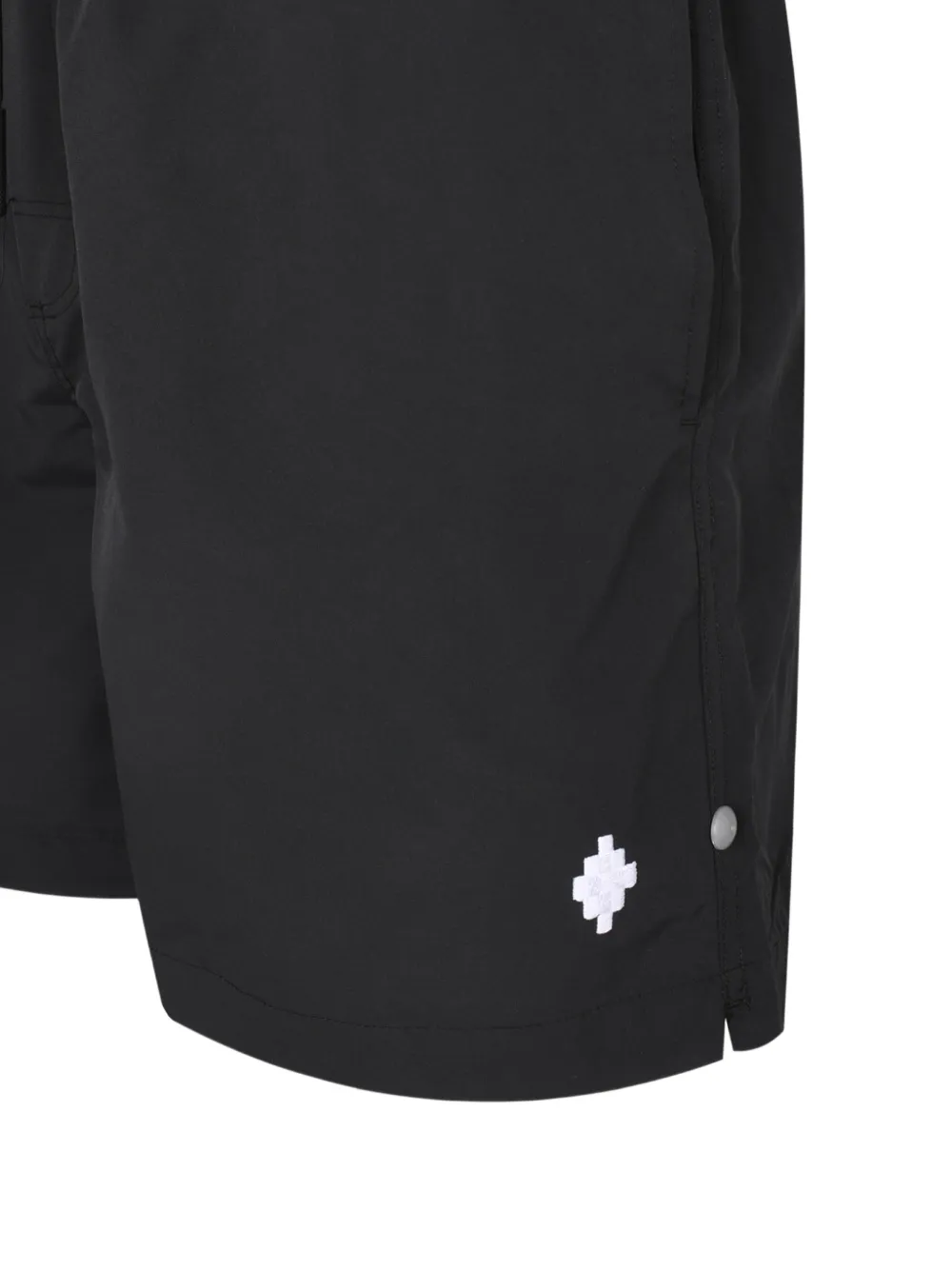 COUNTY OF MILAN Shorts met geborduurd logo Zwart