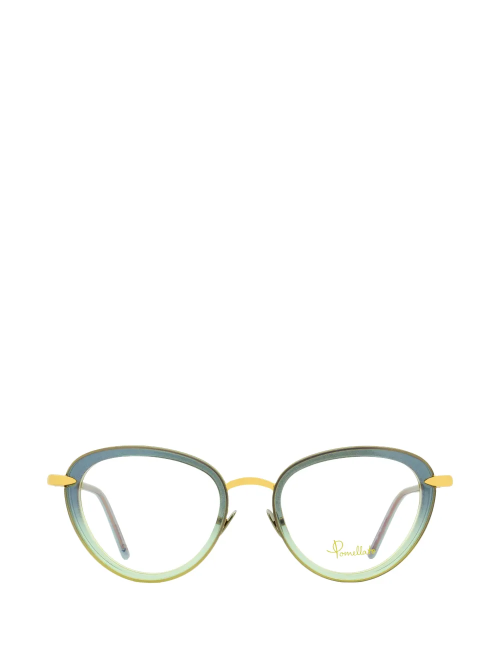 Pomellato Eyewear Oval-frame Glasses In Green