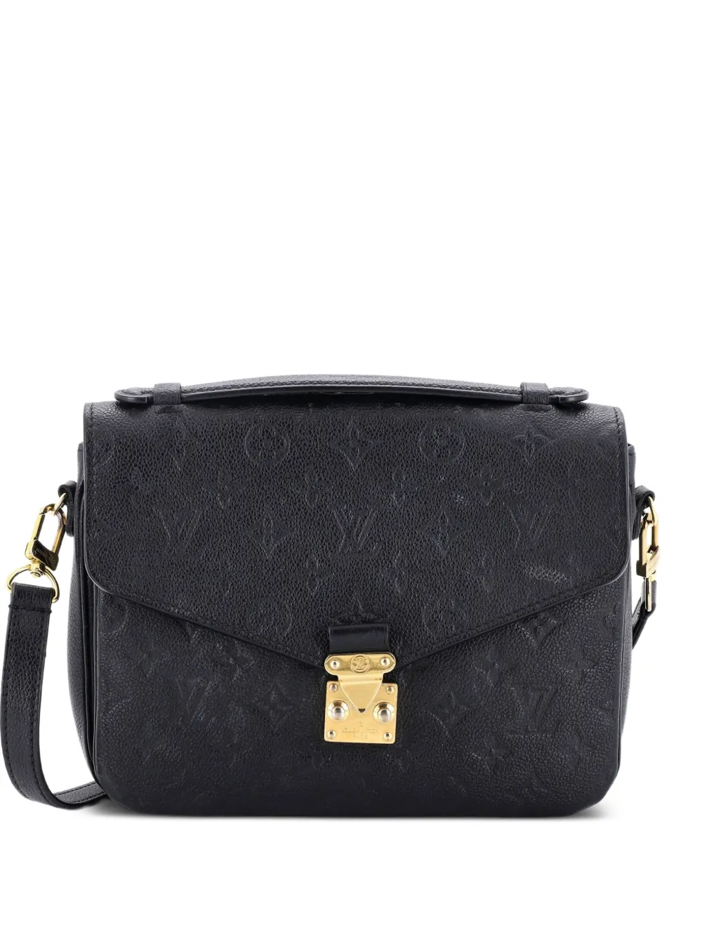Louis Vuitton Pre-Owned Pochette Metis Monogram Empreinte Leather crossbody bag - Nero