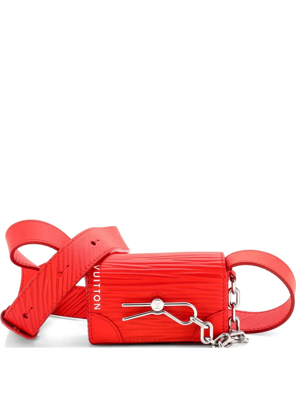 Louis Vuitton Pre-Owned Steamer Bag Epi Leather Micro crossbody bag - Rosso