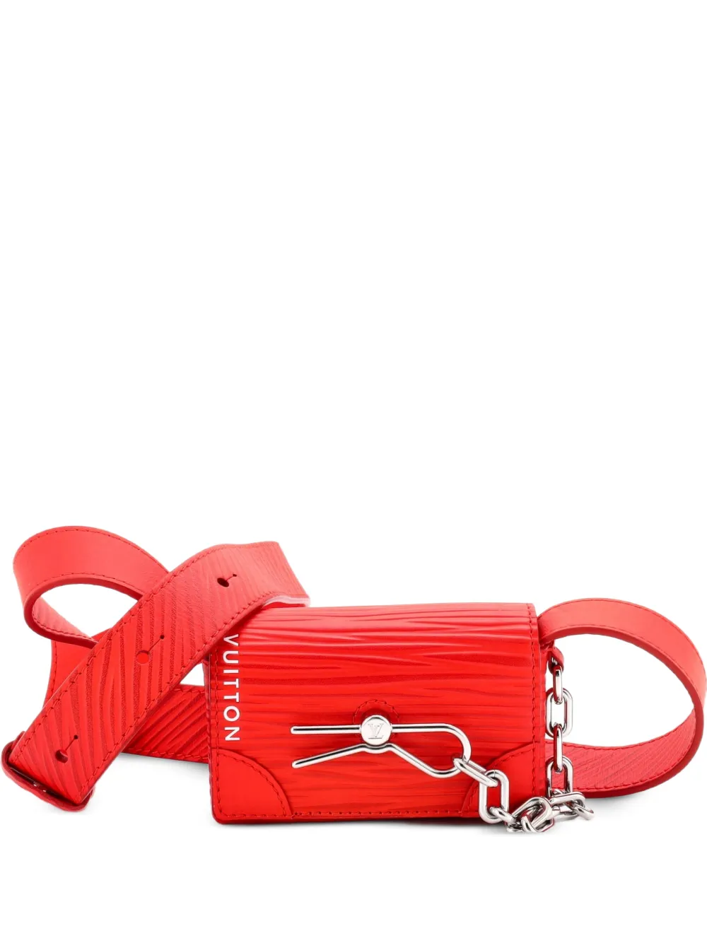 Louis Vuitton Pre-Owned Steamer Bag Epi Leather Micro crossbody bag - Rosso