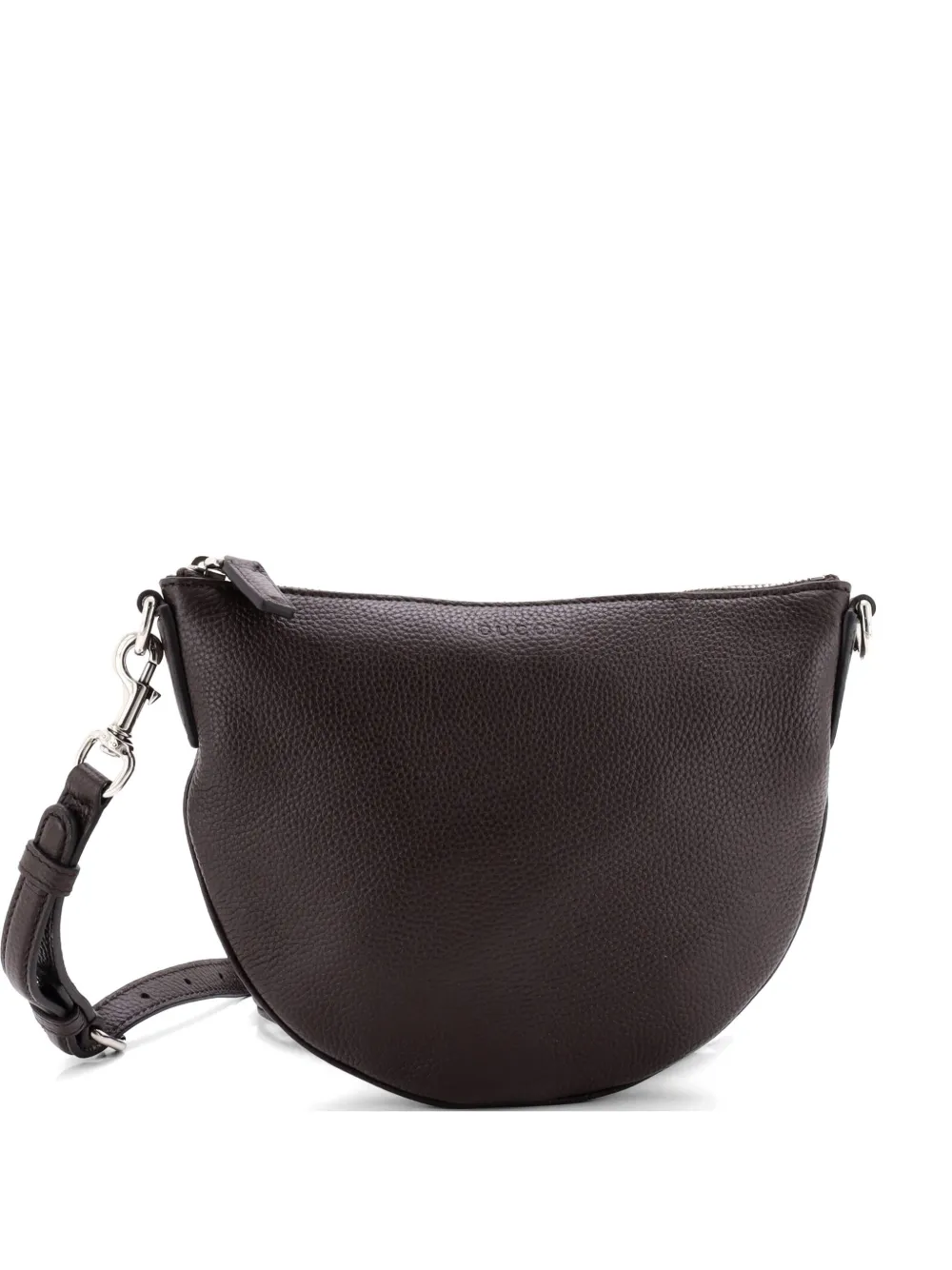 Gucci Pre-Owned Kleine B Umhängetasche aus Leder - Braun