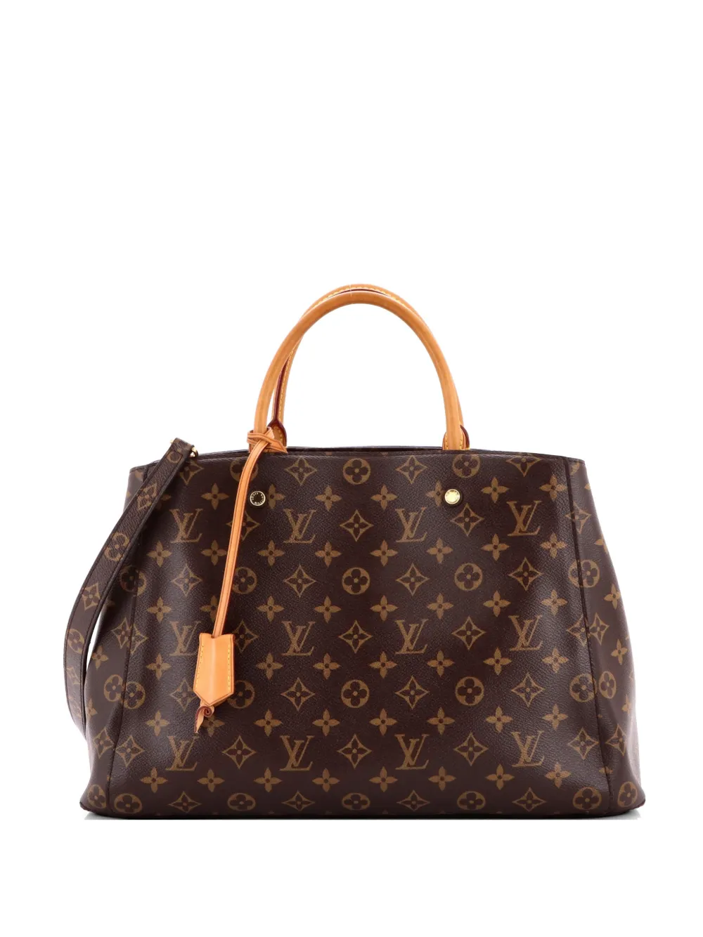 Louis Vuitton Pre-Owned Montaigne Handbag Monogram Canvas GM tote bag - Marrone