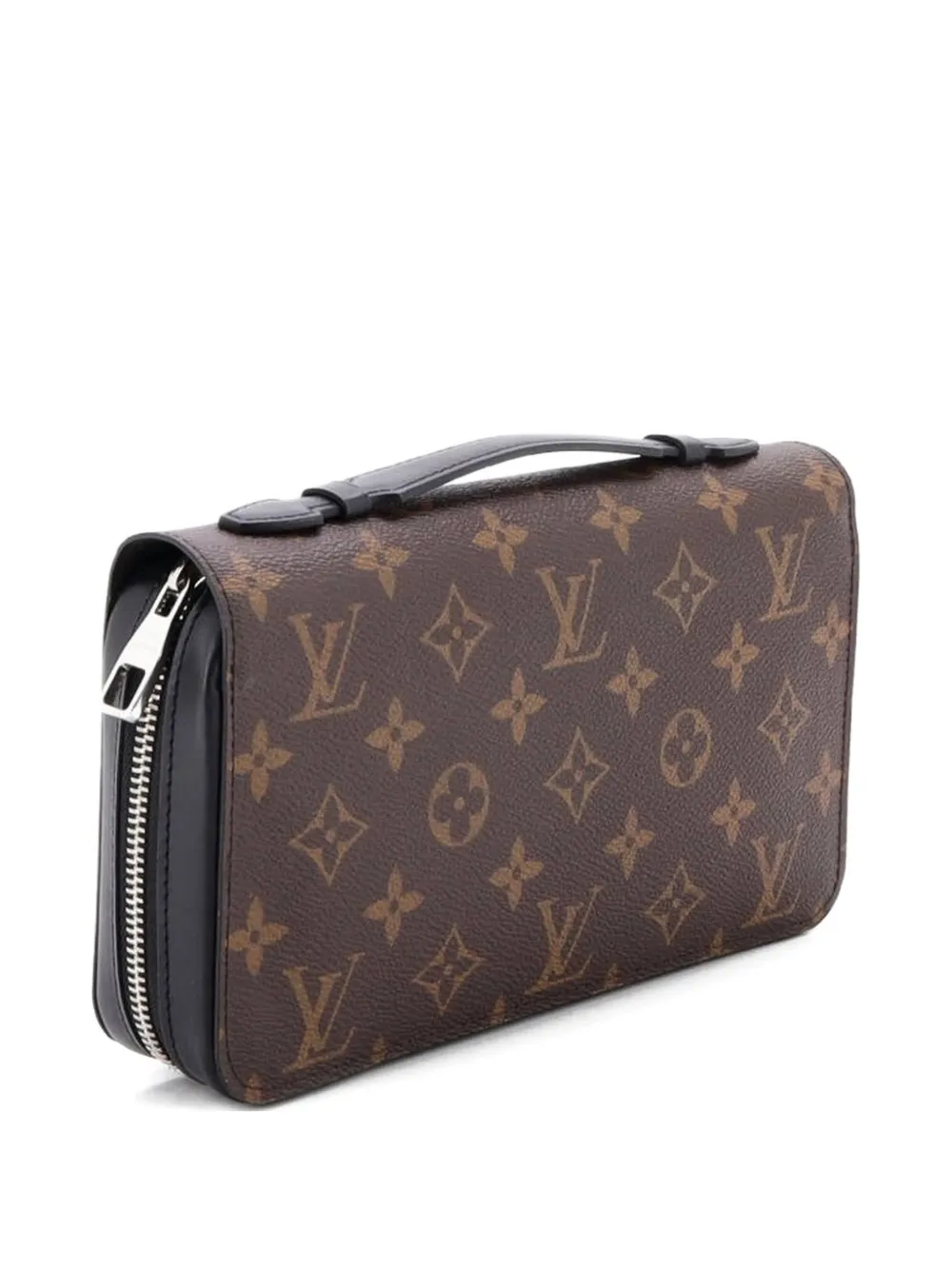 Louis Vuitton Pre-Owned Zippy Wallet Macassar Monogram Canvas XL small wallets - Marrone