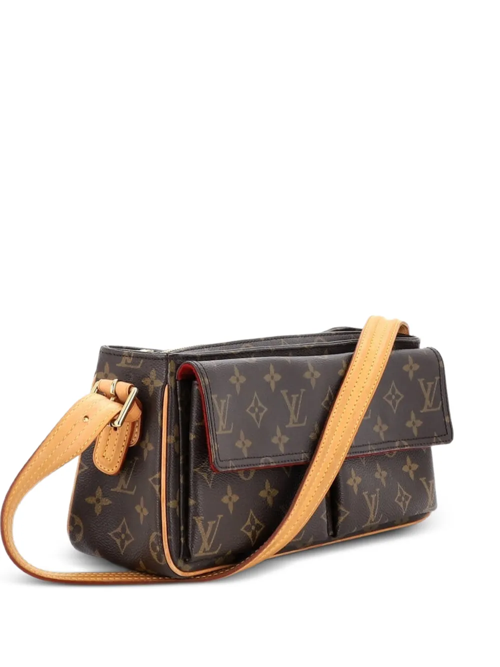 Louis Vuitton Pre-Owned Viva Cite Handbag Monogram Canvas MM shoulder bag - Brown