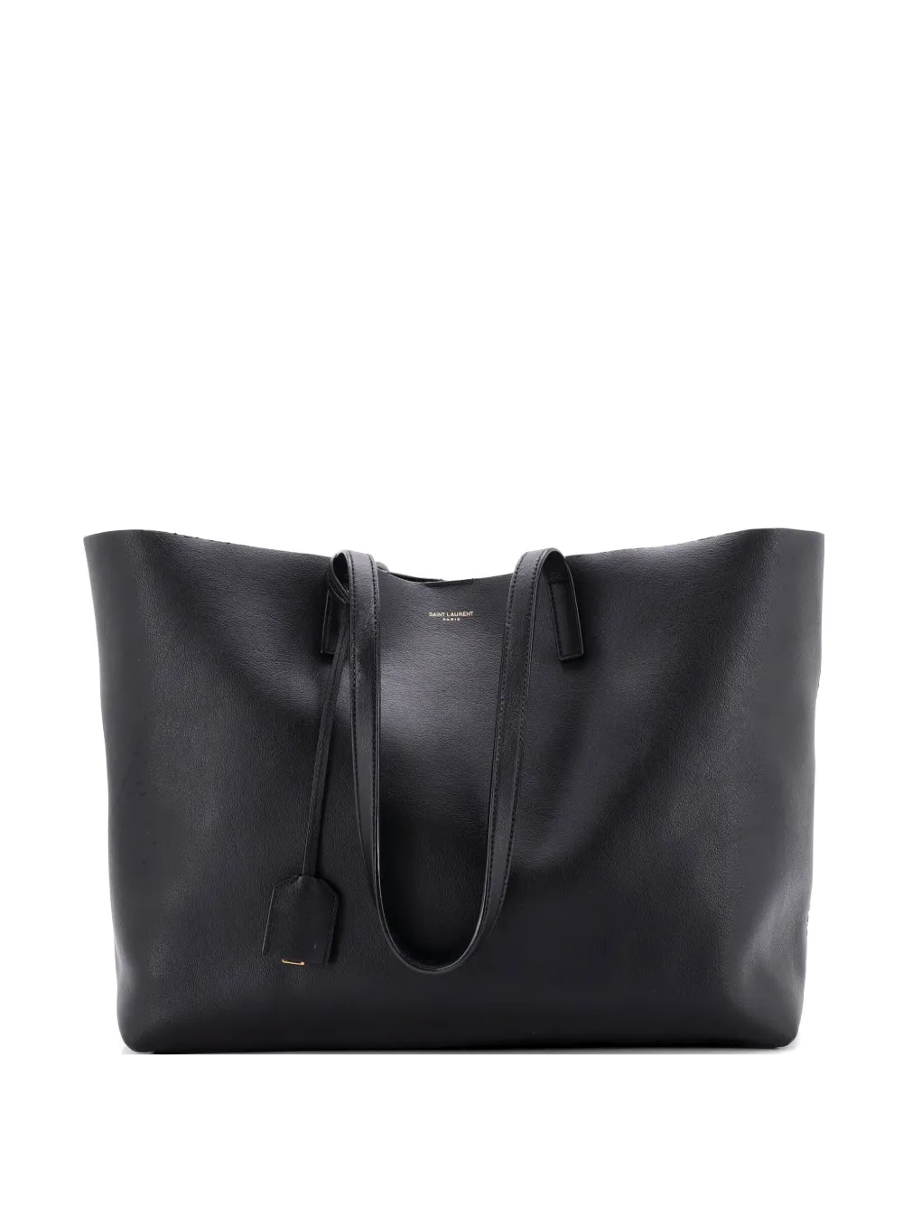 Saint Laurent Pre-Owned Shopper Leather Large tote bag - Nero