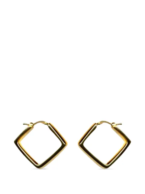 Lisa Nik square-hoop earrings
