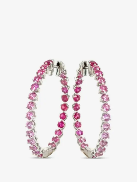 Lisa Nik hoop-design earrings