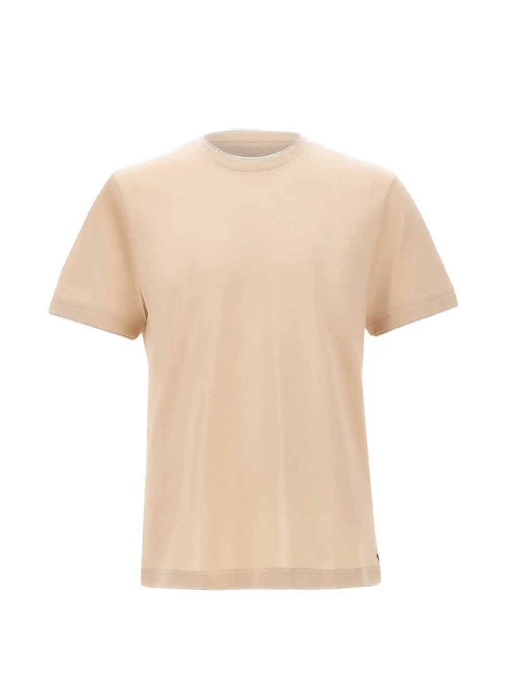 Eleventy contrast-trim T-shirt - Toni neutri