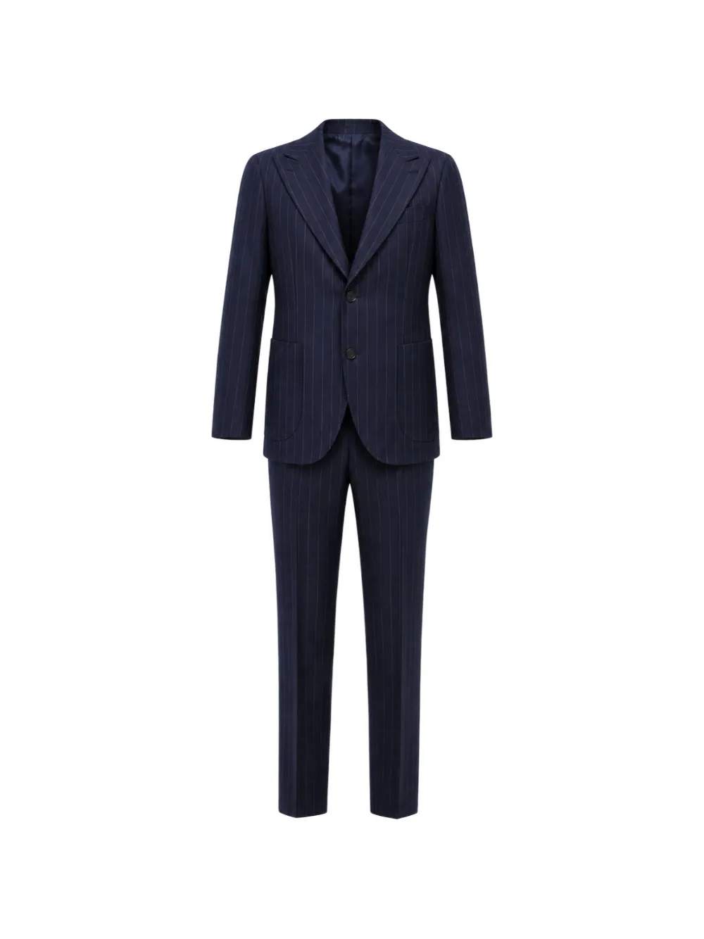 FRANZESE COLLECTION Di Caprio pinstripe-pattern suit - Blu