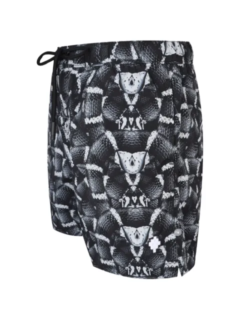 COUNTY OF MILAN snake-print shorts