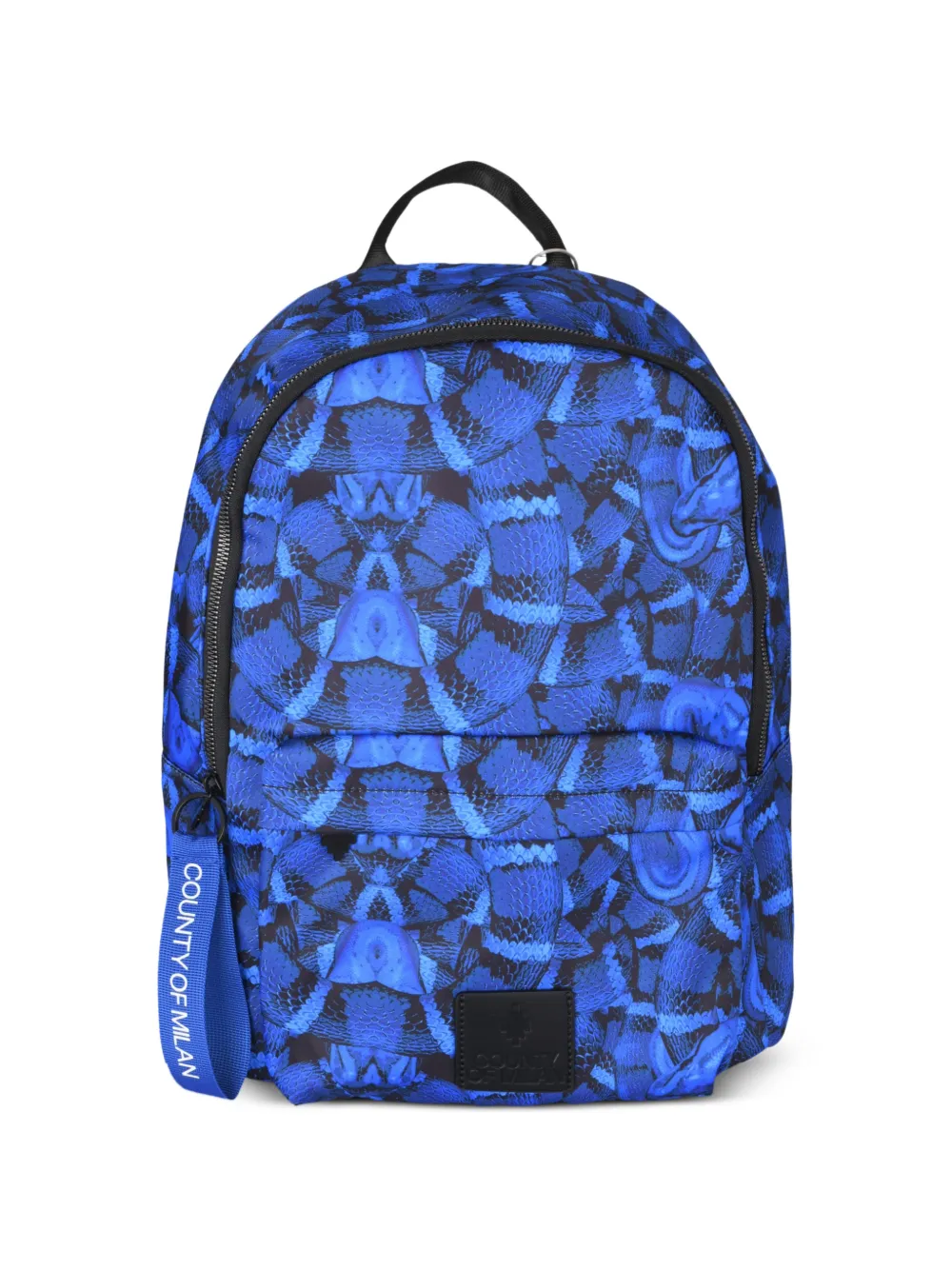COUNTY OF MILAN Zaino con stampa - Blu
