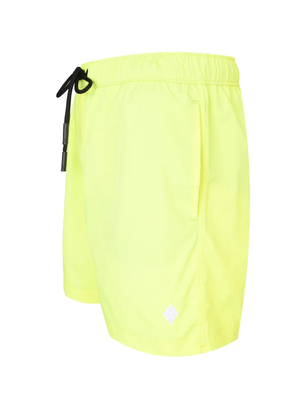COUNTY OF MILAN drawstring-waist logo-embroidered shorts - Giallo