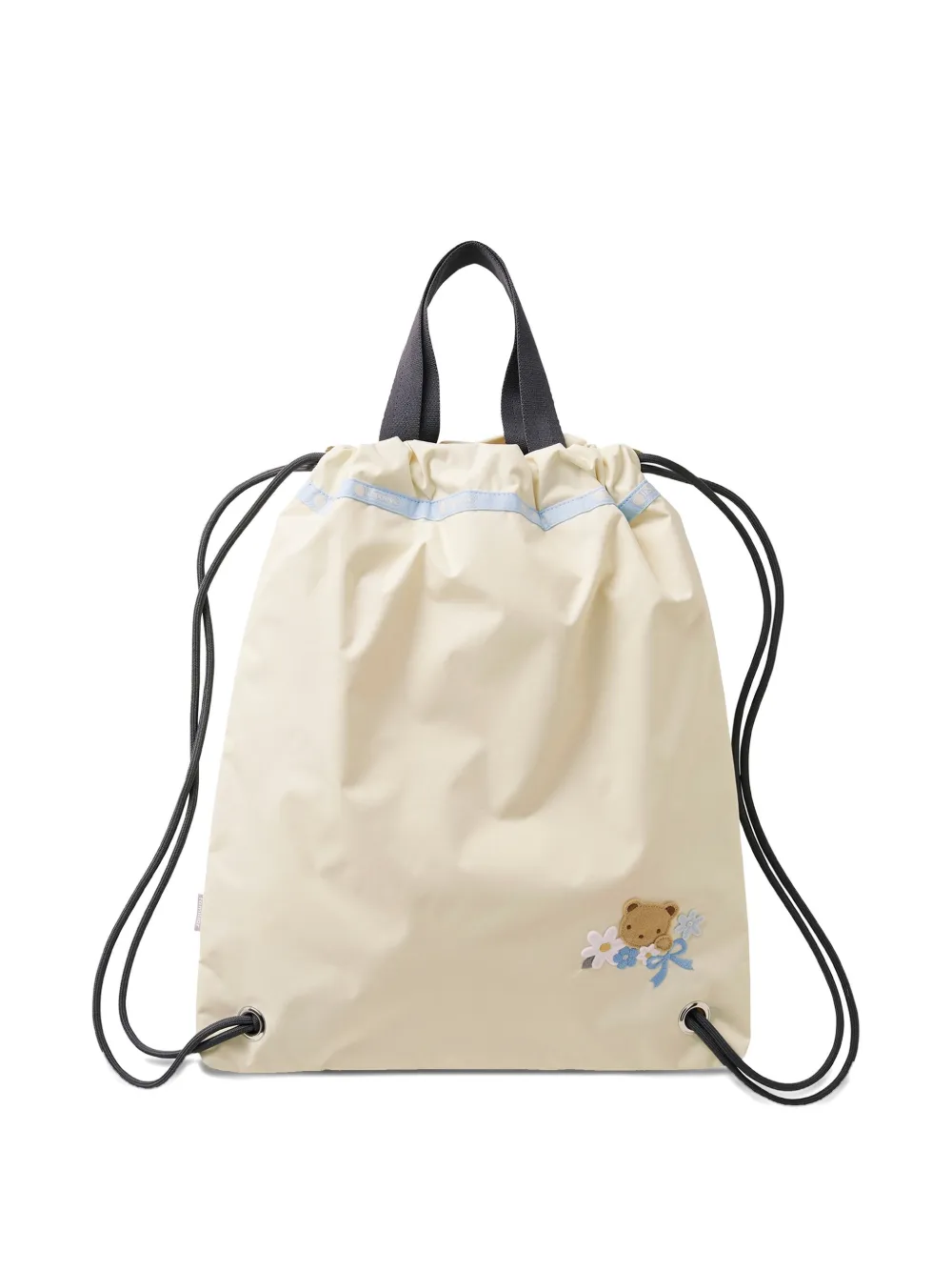 familiar x LeSportsac TH City rugzak met beerpatch en trekkoord Beige